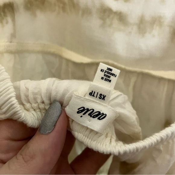 AERIE Tie Dye Maxi Sundress In Sea Salt - Picture 12 of 13